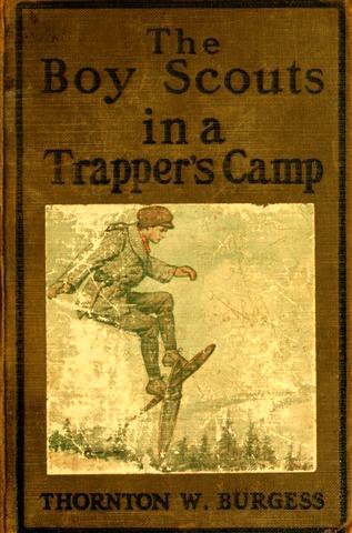 The Boy Scouts in A Trapper's Camp cover