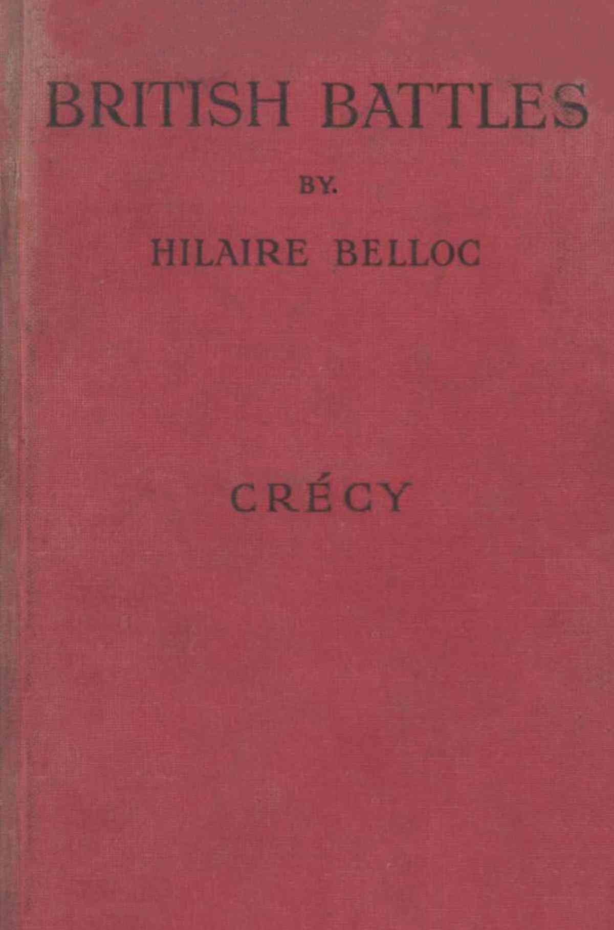 Crécy cover