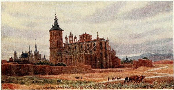 Cathedral Cities of Spain: 60 Reproductions from Original Water Colours cover