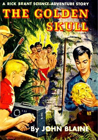 The Golden Skull: A Rick Brant Science-Adventure Story cover