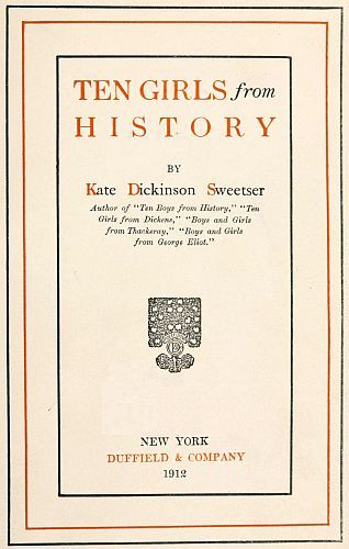 Ten Girls from History cover