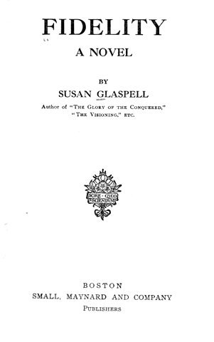 Fidelity: A Novel cover