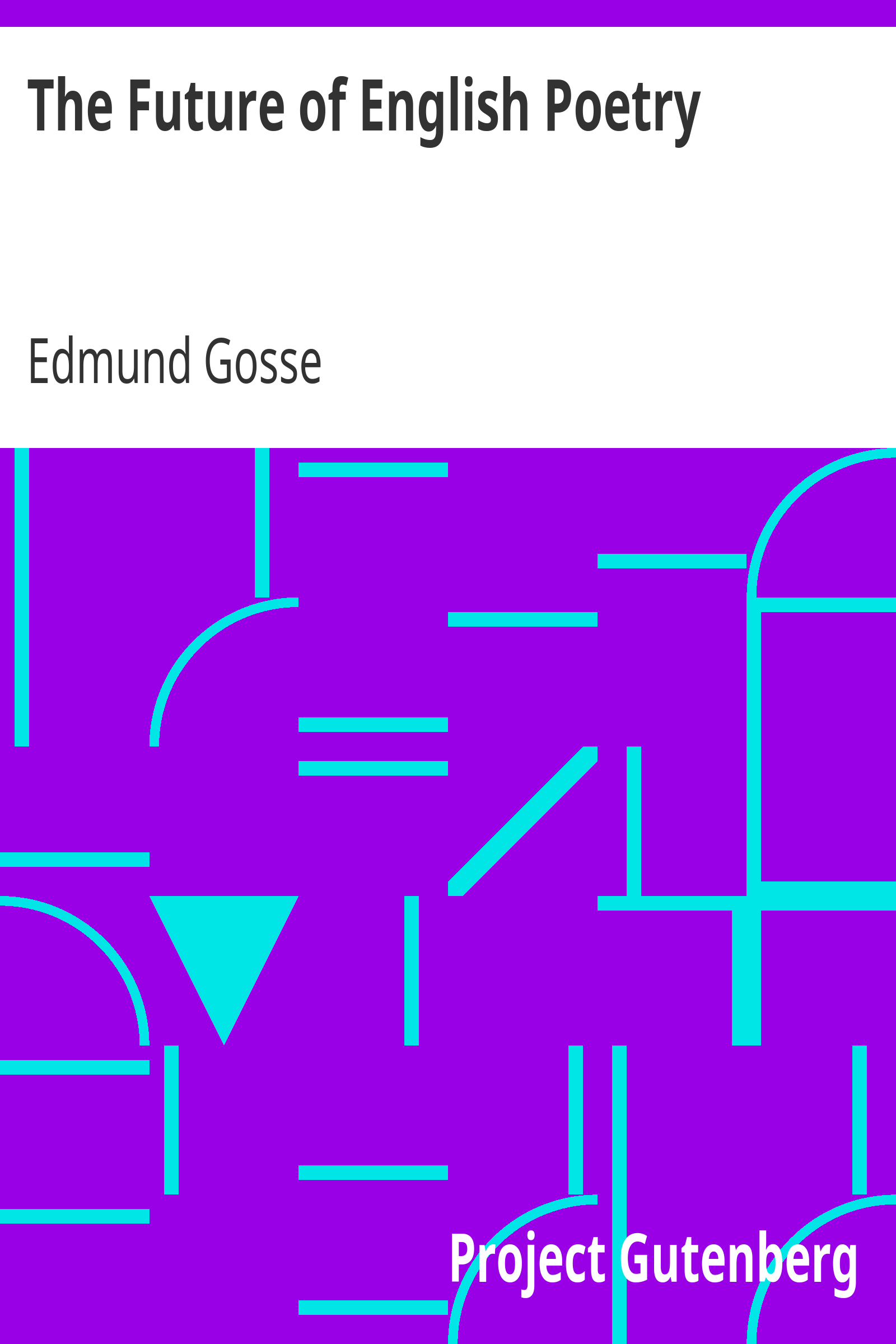 The Future of English Poetry cover