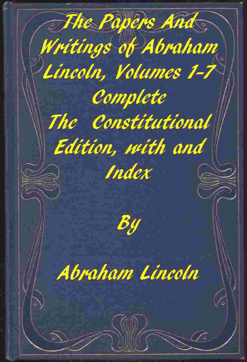 The Papers and Writings of Abraham Lincoln, Complete cover