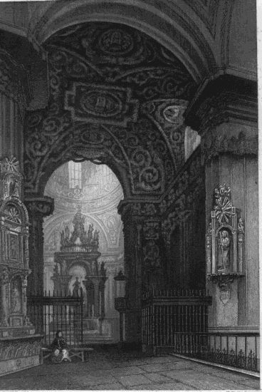The Picturesque Antiquities of Spain / Described in a series of letters, with illustrations representing Moorish palaces, cathedrals, and other monuments of art, contained in the cities of Burgos, Valladolid, Toledo, and Seville. cover