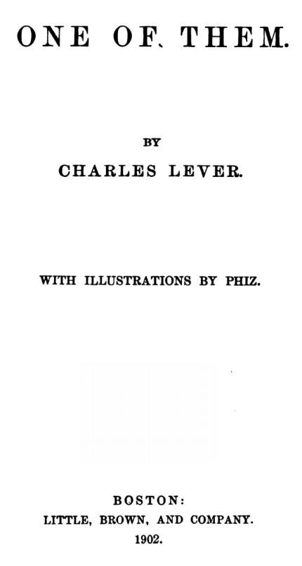 One Of Them cover