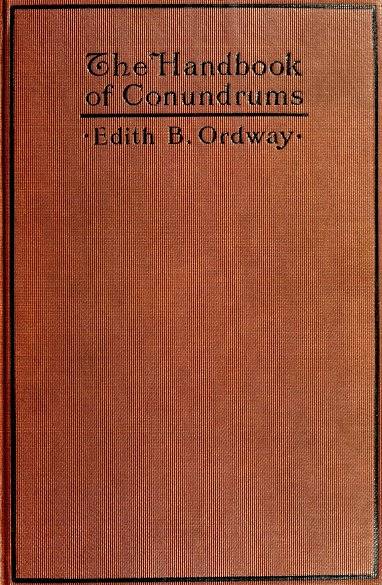 The Handbook of Conundrums cover