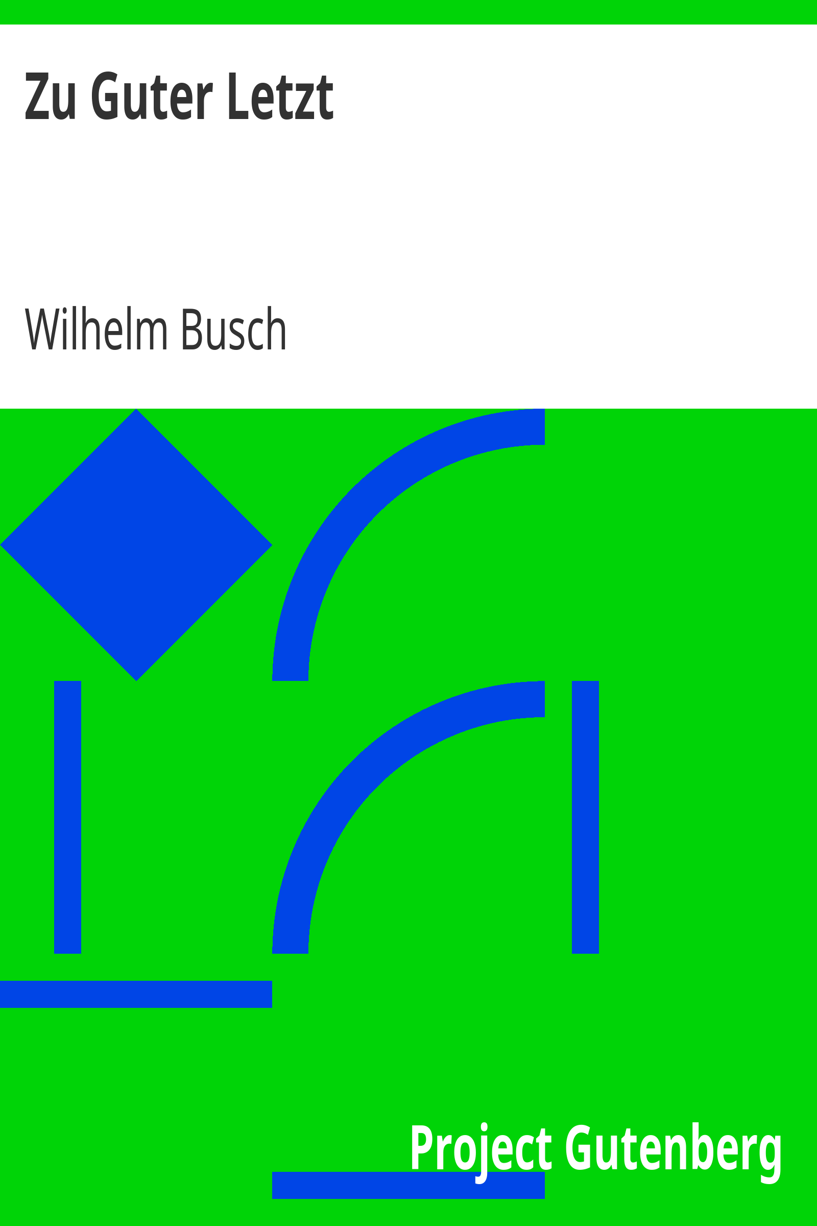 Zu Guter Letzt cover
