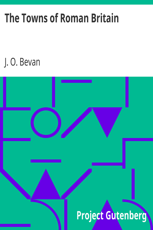 The Towns of Roman Britain cover