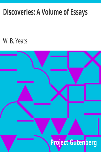 Discoveries: A Volume of Essays cover