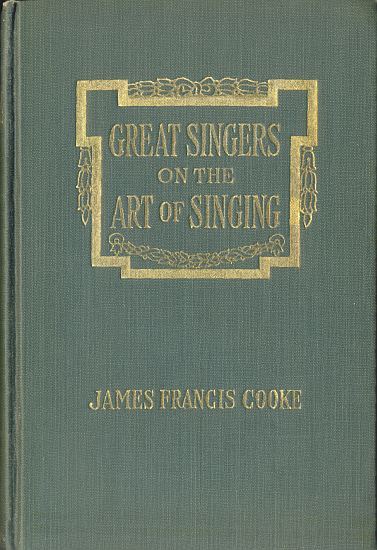 Great Singers on the Art of Singing / Educational Conferences with Foremost Artists cover