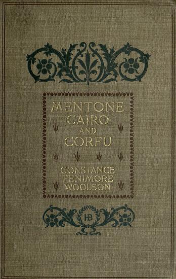Mentone, Cairo, and Corfu cover