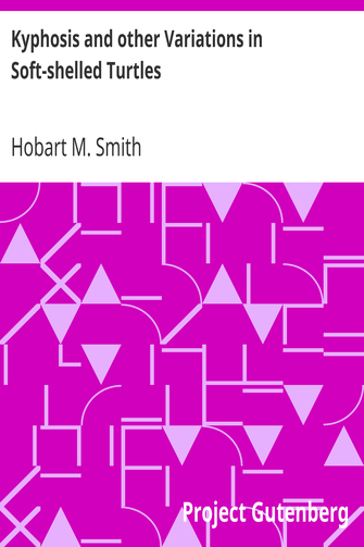 Kyphosis and other Variations in Soft-shelled Turtles cover