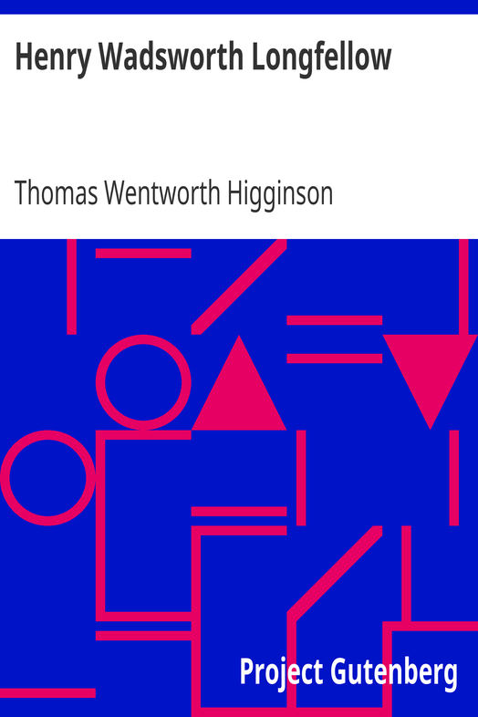 Henry Wadsworth Longfellow cover