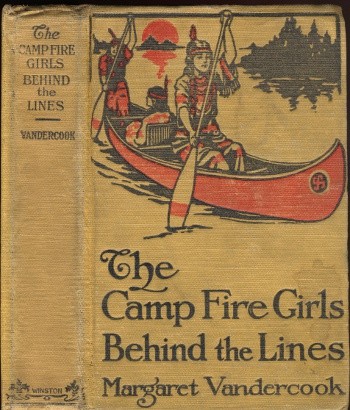The Camp Fire Girls Behind the Lines cover
