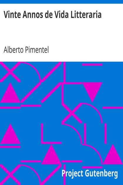 Vinte Annos de Vida Litteraria cover