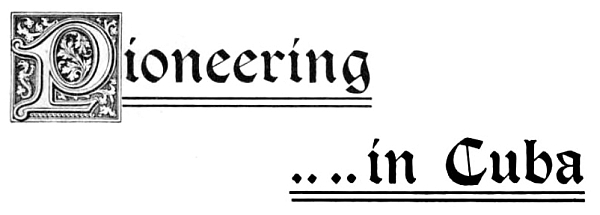Pioneering in Cuba cover