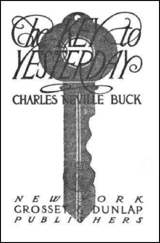 The Key to Yesterday cover