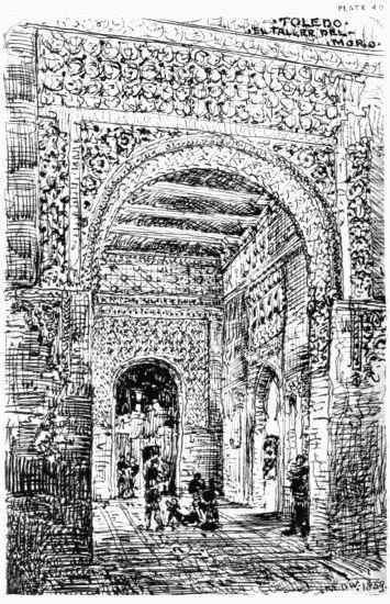 An Architect's Note-Book in Spain / principally illustrating the domestic architecture of that country. cover