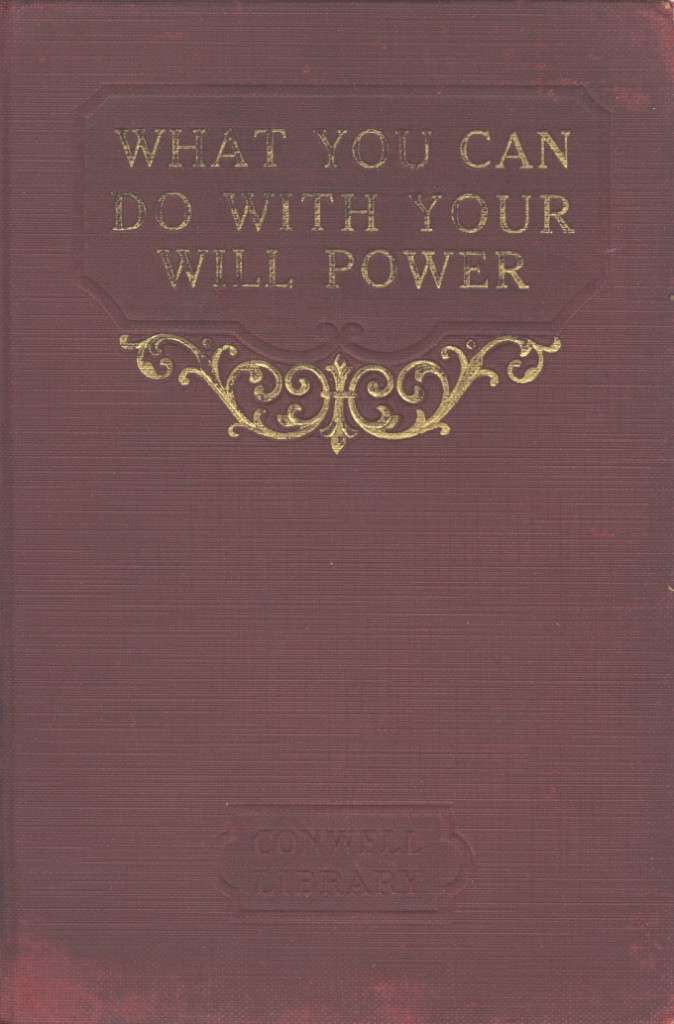 What you can do with your will power cover