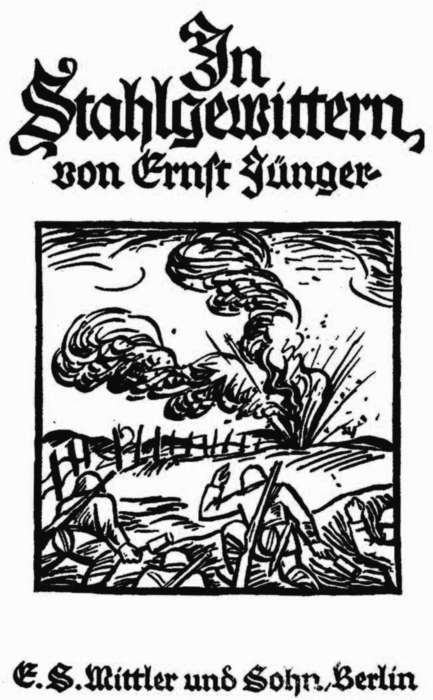 In Stahlgewittern, aus dem Tagebuch eines Stoßtruppführers cover