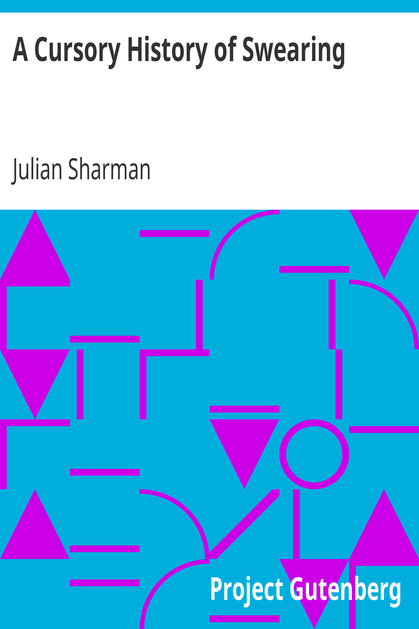 A Cursory History of Swearing cover