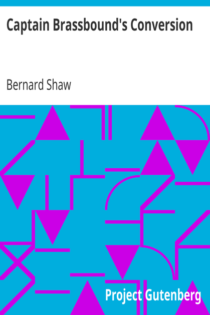 Captain Brassbound's Conversion cover