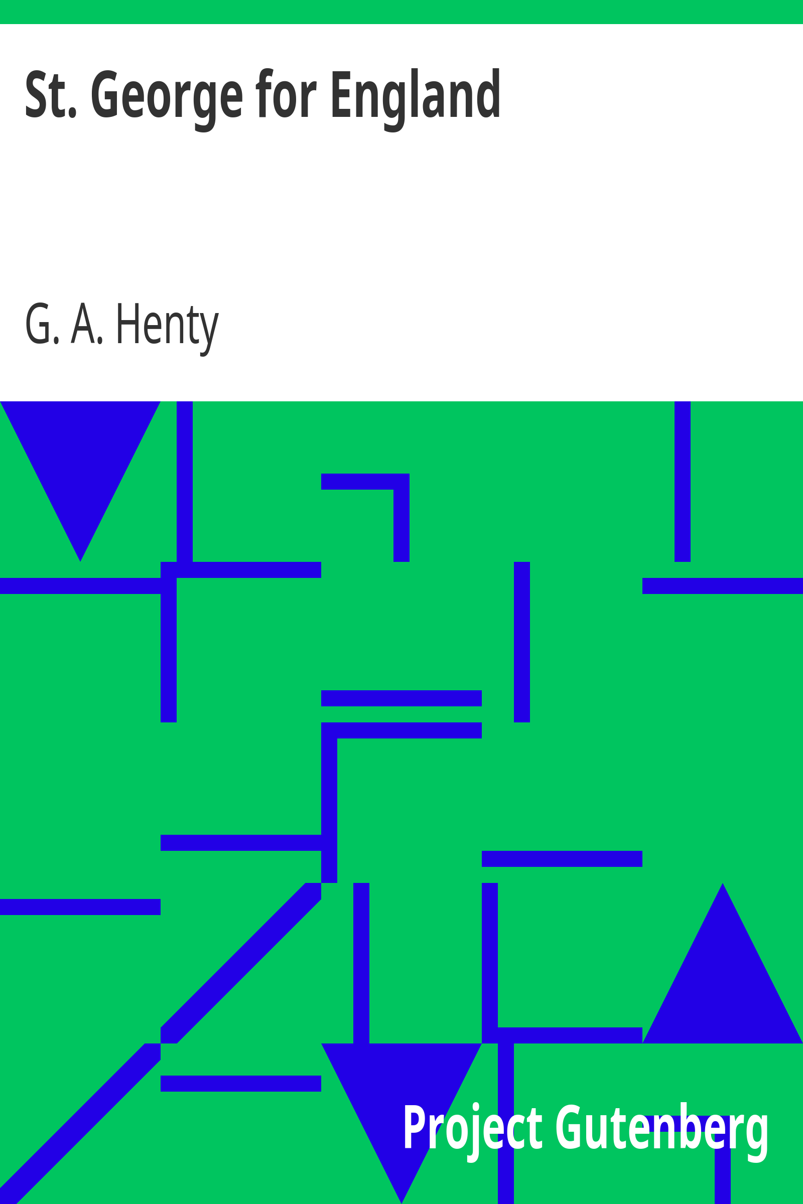 St. George for England cover