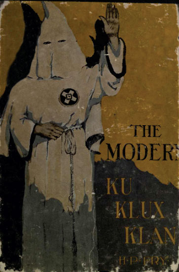 The Modern Ku Klux Klan cover