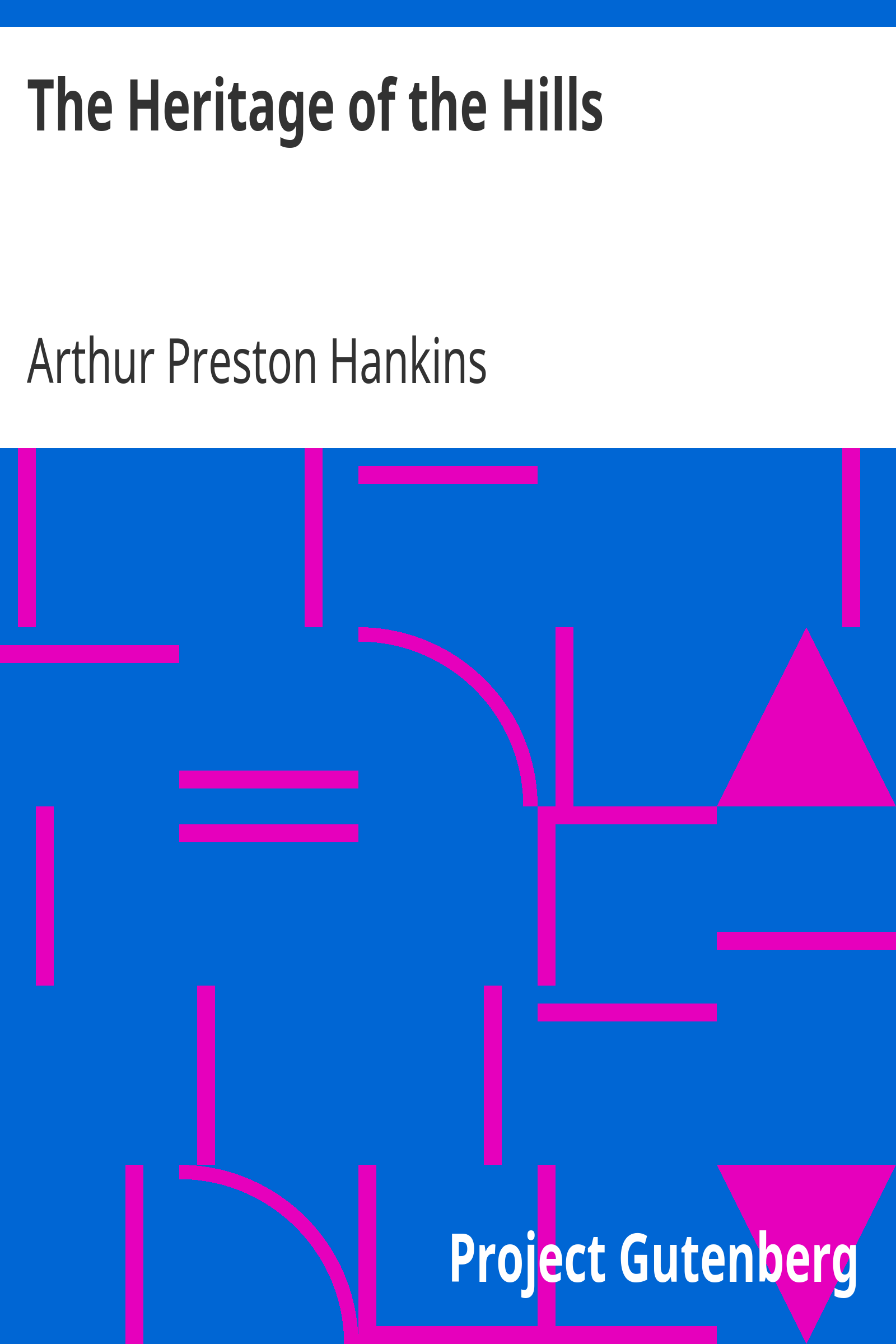 The Heritage of the Hills cover