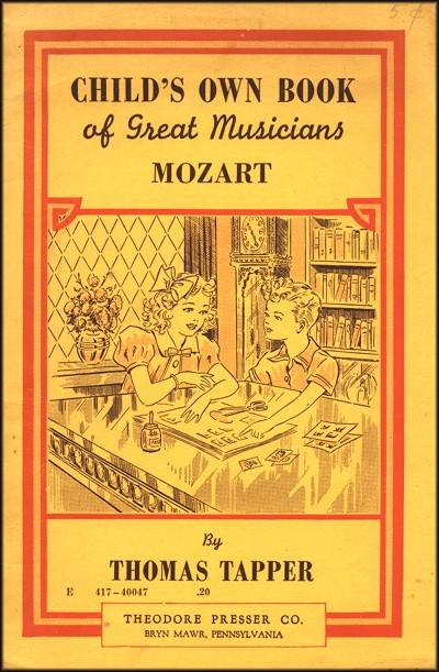 Mozart : The story of a little boy and his sister who gave concerts cover