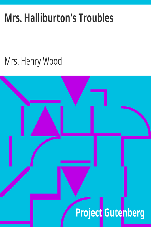 Mrs. Halliburton's Troubles cover