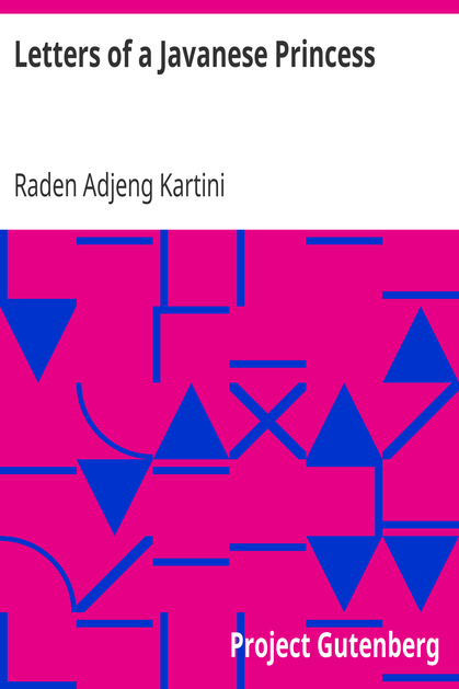 Letters of a Javanese Princess cover