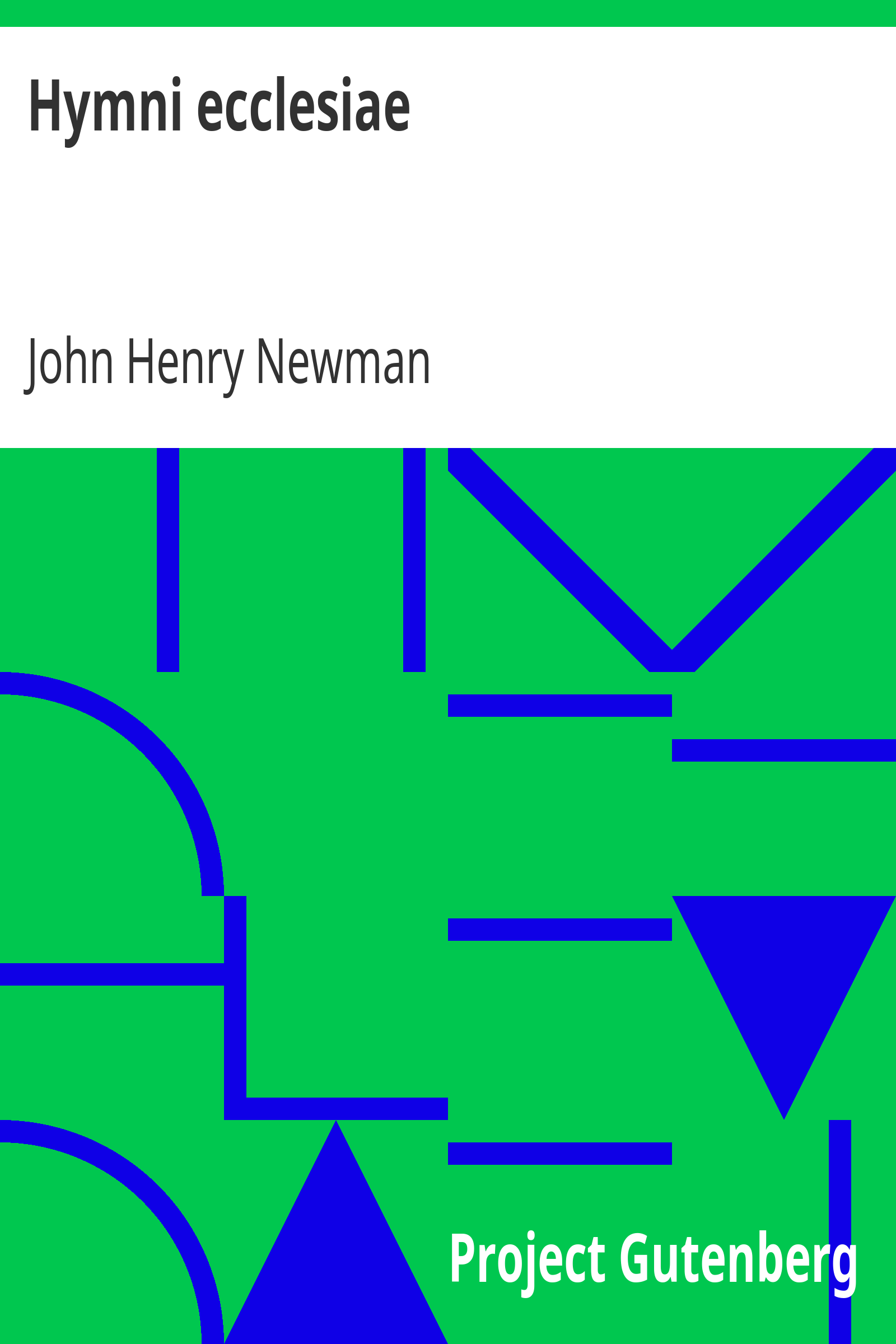 Hymni ecclesiae cover