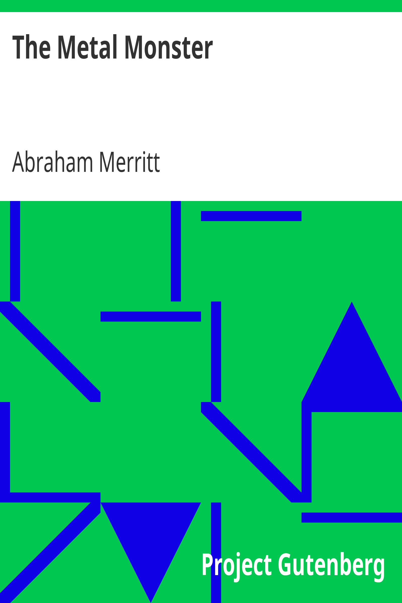 The Metal Monster cover