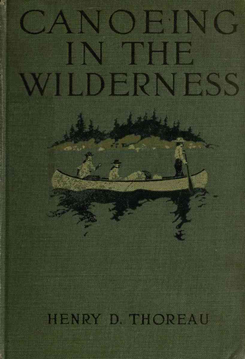 Canoeing in the wilderness cover