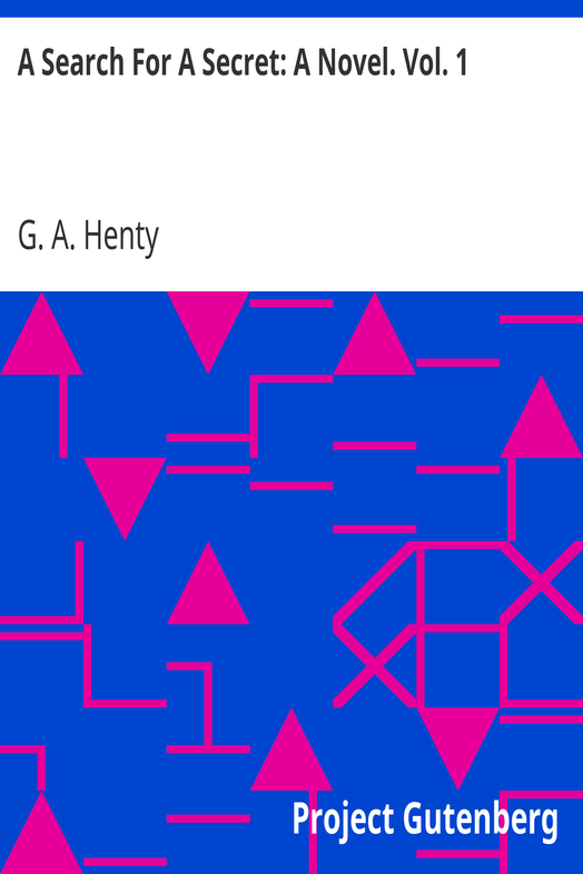 A Search For A Secret: A Novel. Vol. 1 cover