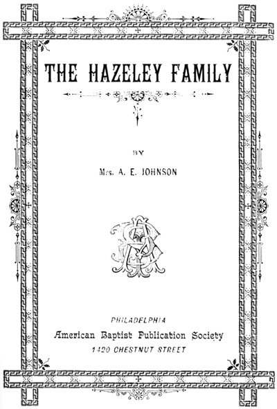The Hazeley Family cover