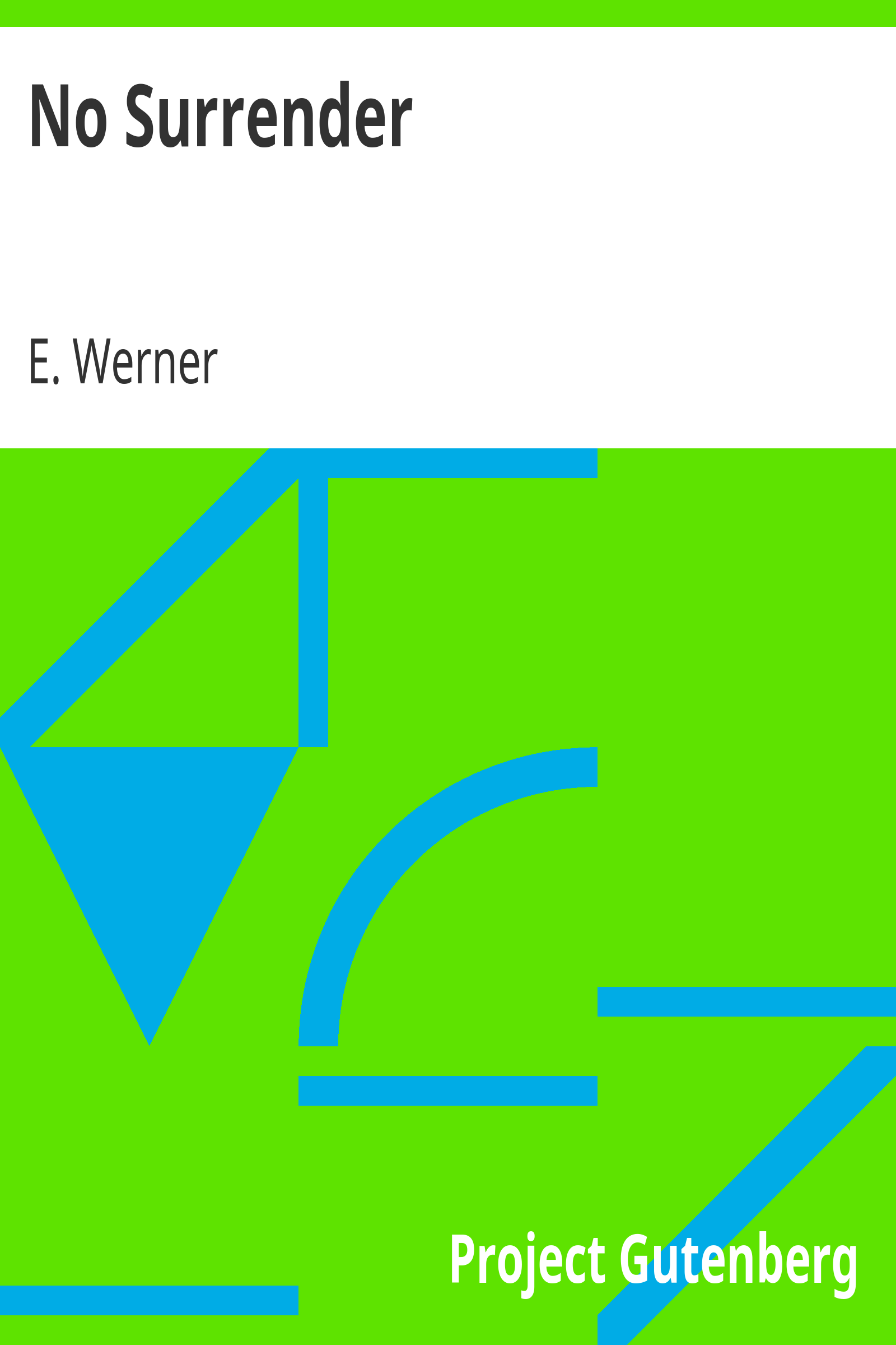 No Surrender cover