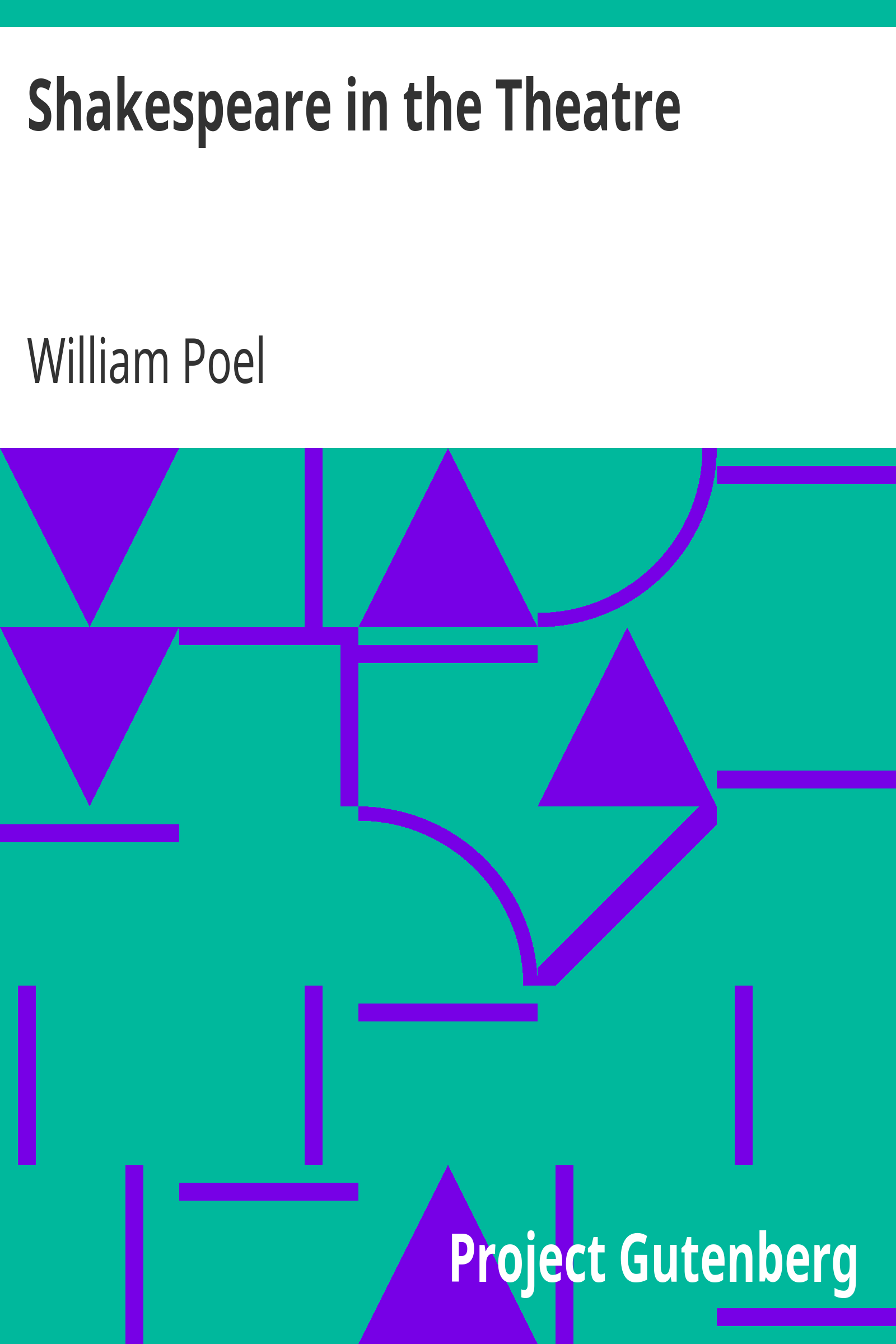 Shakespeare in the Theatre cover