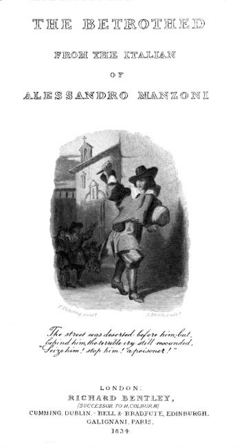 The Betrothed / From the Italian of Alessandro Manzoni cover