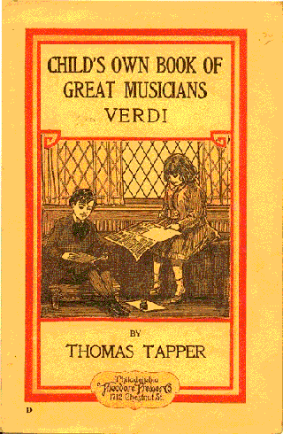 Verdi : The Story of the Little Boy who Loved the Hand Organ cover