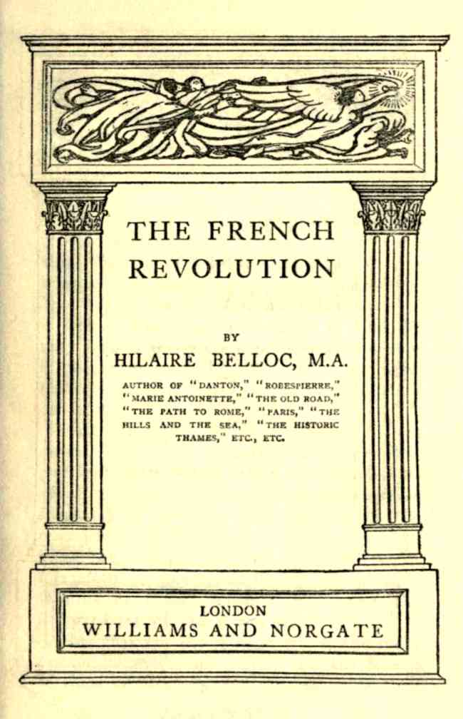 The French Revolution cover