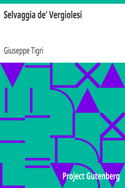 Selvaggia de' Vergiolesi cover