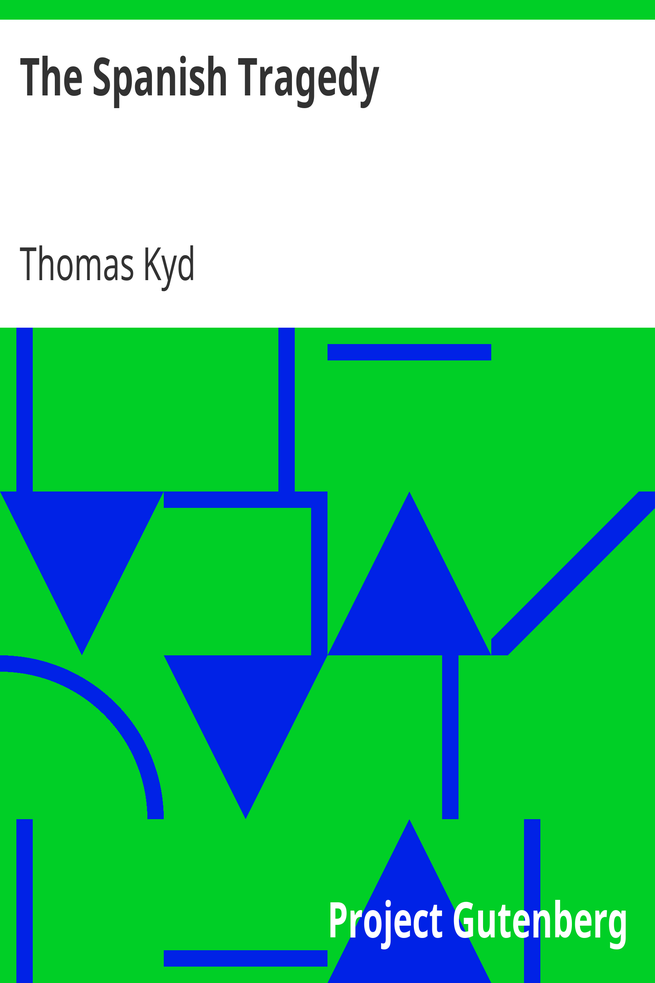 The Spanish Tragedy cover