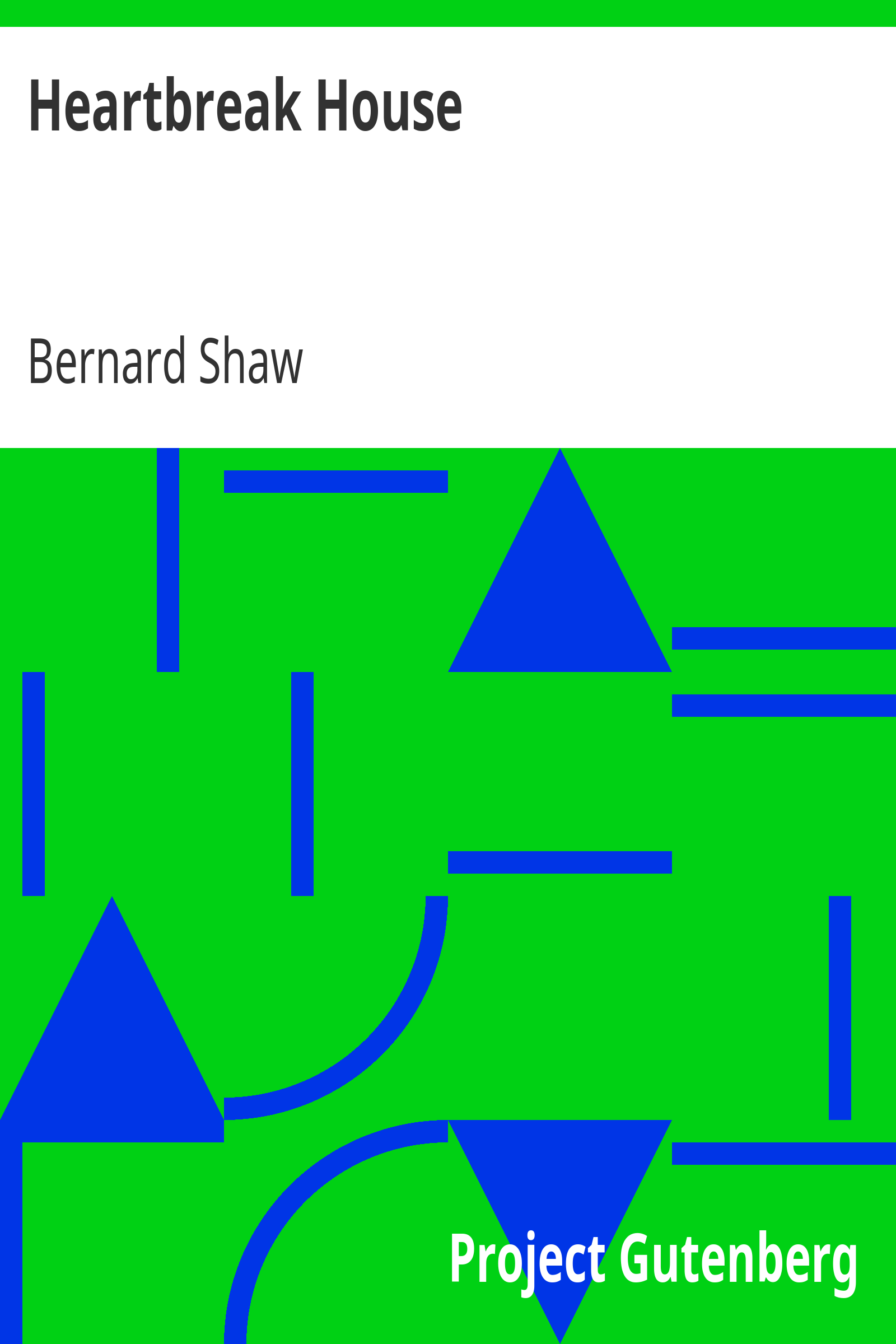 Heartbreak House cover