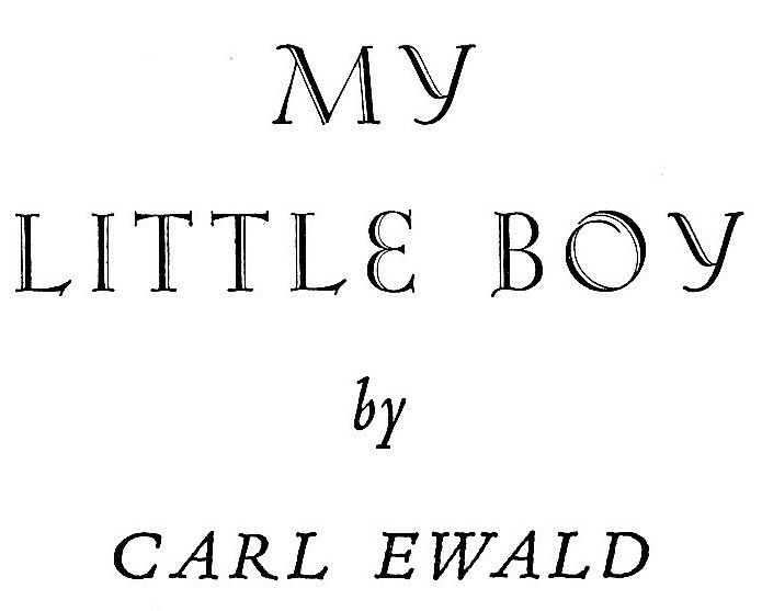 My Little Boy cover