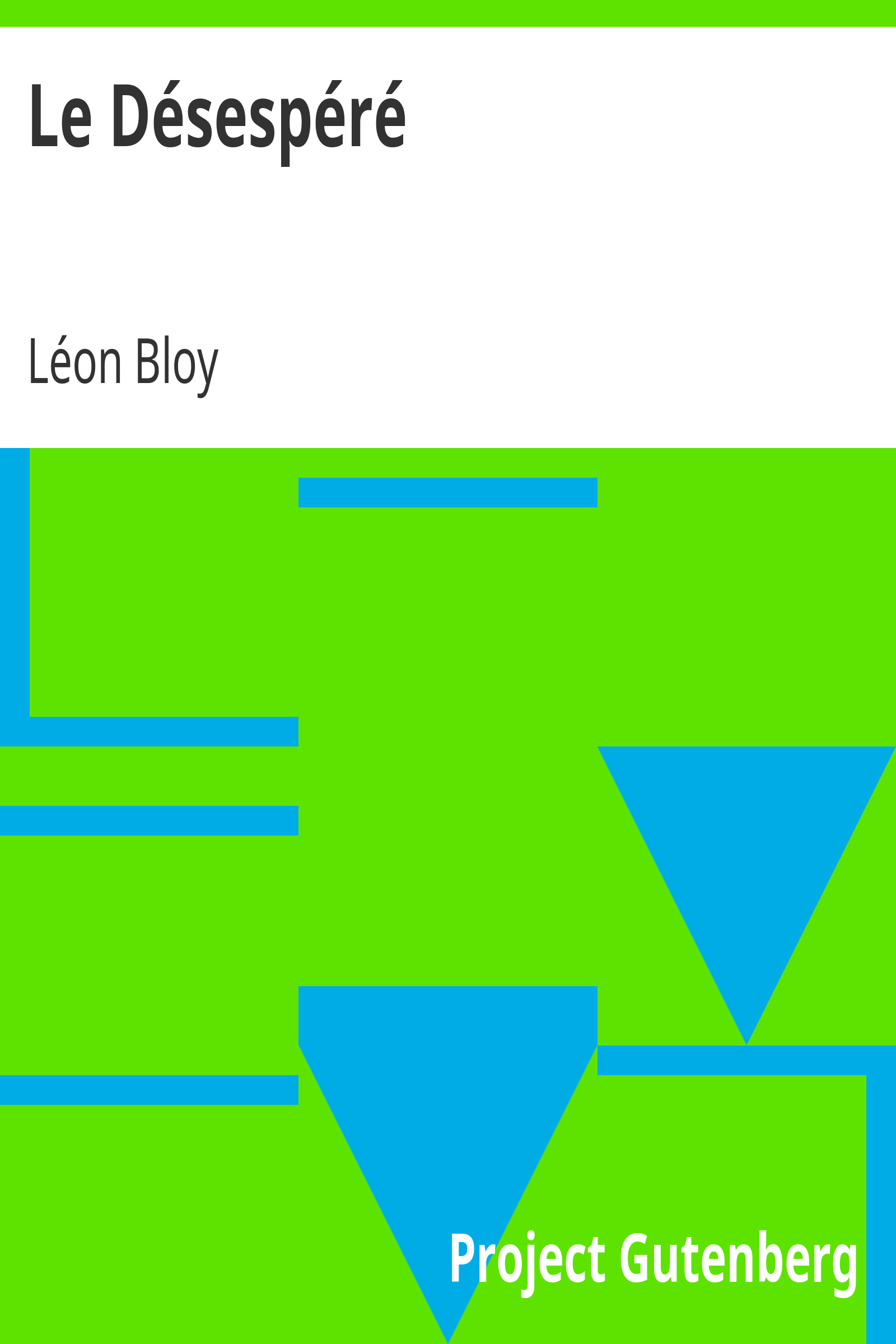 Le Désespéré cover