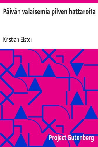 Päivän valaisemia pilven hattaroita cover