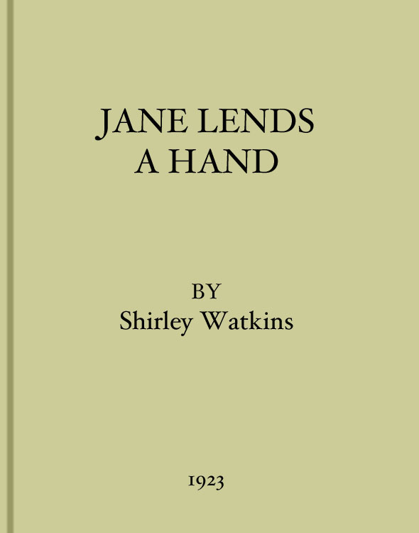 Jane Lends A Hand cover